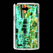 Coque LG L80 Coupes de champagne discothèque 3