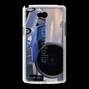 Coque LG L80 Voiture de luxe devant jet privé 1