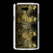 Coque LG L80 Feu d'artifice or