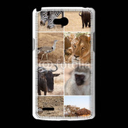 Coque LG L80 Les animaux de la savane