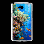 Coque LG L80 Poisson et corail