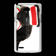 Coque LG L80 Chiot joueur de tennis