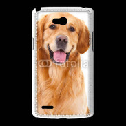 Coque LG L80 Chien Golden