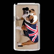 Coque LG L80 Bulldog anglais en tenue