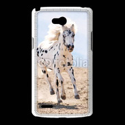 Coque LG L80 Cheval Appaloosa