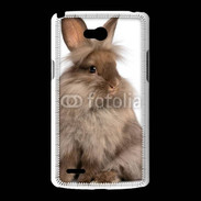 Coque LG L80 Lapin marron