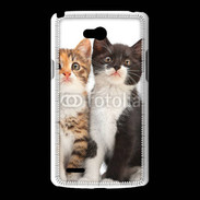 Coque LG L80 Duo de chatons