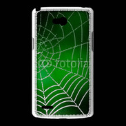 Coque LG L80 Toile d'araignée verte