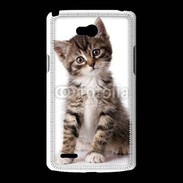 Coque LG L80 Chaton gris 3
