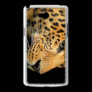 Coque LG L80 Tête de léopard 2