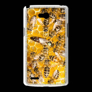 Coque LG L80 Ruche d'abeilles