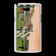 Coque LG L80 Agility Golden retriever