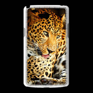 Coque LG L80 Portrait de léopard
