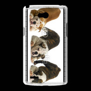 Coque LG L80 Prière de Bulldog
