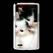 Coque LG L80 Duo de chatons 2