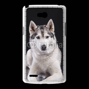 Coque LG L80 Chien Husky de Sibérie