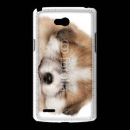 Coque LG L80 Chiot chien loup 5