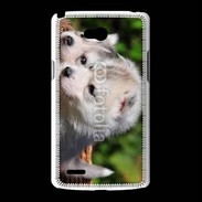 Coque LG L80 Chiot Husky de Sibérie 3