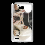 Coque LG L80 Bulldog village people