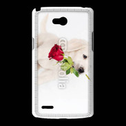 Coque LG L80 Chiot Golden retriever 2