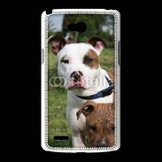 Coque LG L80 Chien Staffordshire