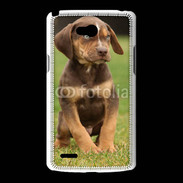 Coque LG L80 Chiot marron 2