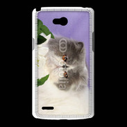 Coque LG L80 Chat persan 1