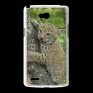 Coque LG L80 Bébé Lynx