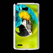 Coque LG L80 Macaw africain bleu et jaune
