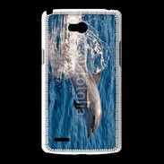 Coque LG L80 Dauphin dans l'océan 6