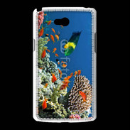 Coque LG L80 Poissons tropicaux et coraux 5