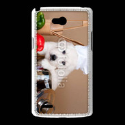 Coque LG L80 Chiot chef cuisinier