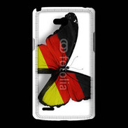 Coque LG L80 Papillon Allemand