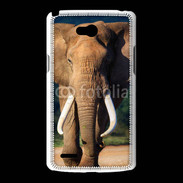 Coque LG L80 Éléphant de face