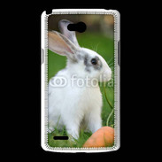 Coque LG L80 Lapin et carotte