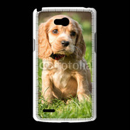 Coque LG L80 Chiot cocker Spaniel