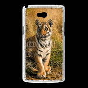 Coque LG L80 Tigre au bord de l'eau
