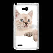 Coque LG L80 Petit chaton en portrait
