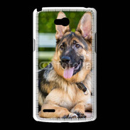 Coque LG L80 Portrait d'un berger allemand adulte