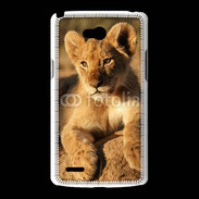 Coque LG L80 Portrait de lionceau 100