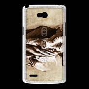 Coque LG L80 Taureau en dessin