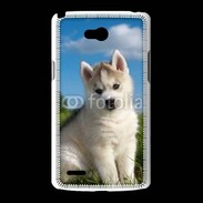 Coque LG L80 Chiot Husky Sibérien 510