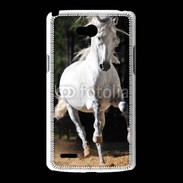 Coque LG L80 Cheval blanc 110