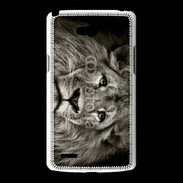 Coque LG L80 Portrait du roi de la savane 500