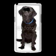 Coque LG L80 Labrador noir adulte 600