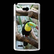 Coque LG L80 Portrait d'un Toucan 15