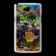 Coque LG L80 Poisson Tropical