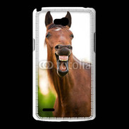 Coque LG L80 hennissement cheval