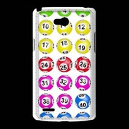 Coque LG L80 Boule de loto