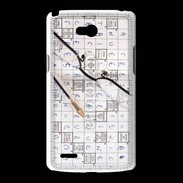 Coque LG L80 Mots croisés 1